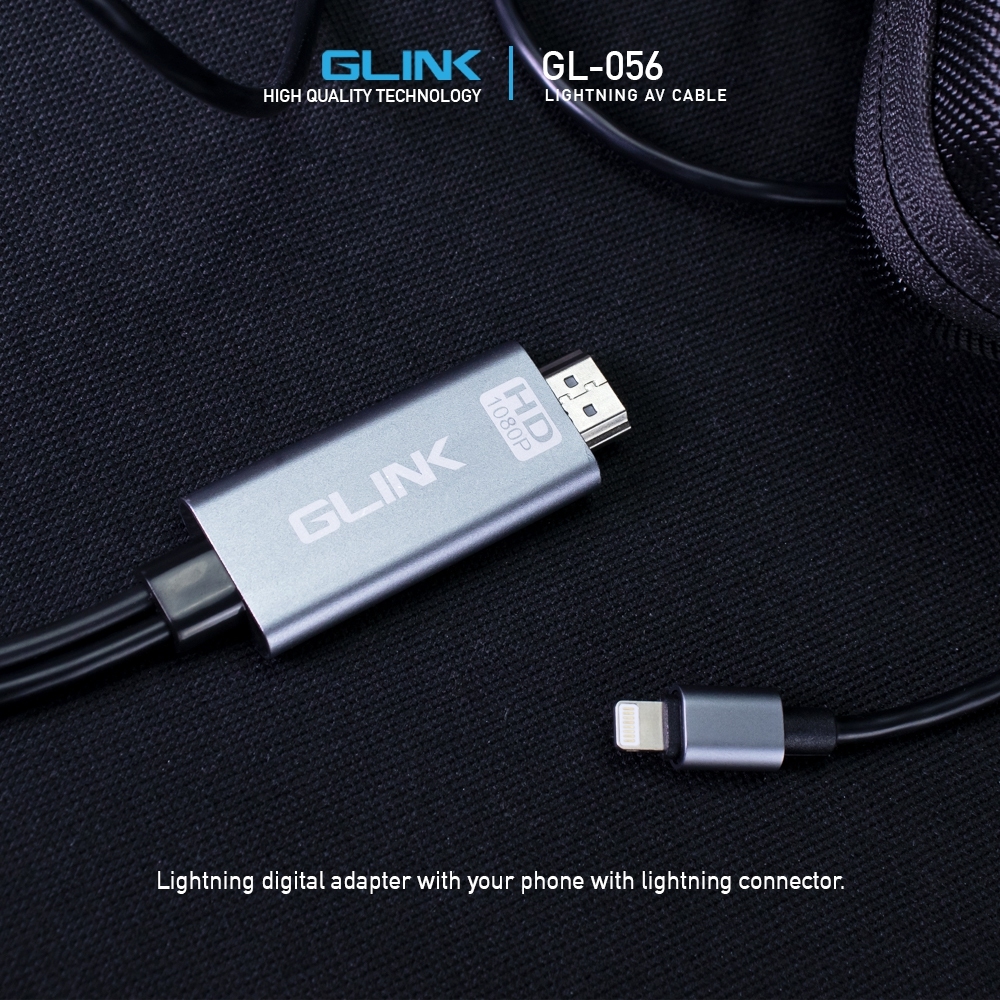 Cable Adaptador Lightning a HDMI Glink GL-056